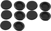 Protezione Uitrusting con 50 mm Diametro Cavo in Acciaio - Set da 10 Pezzi | Gomma Nera - Protezione Cavo | Cappuccio Flessibile per Cavi