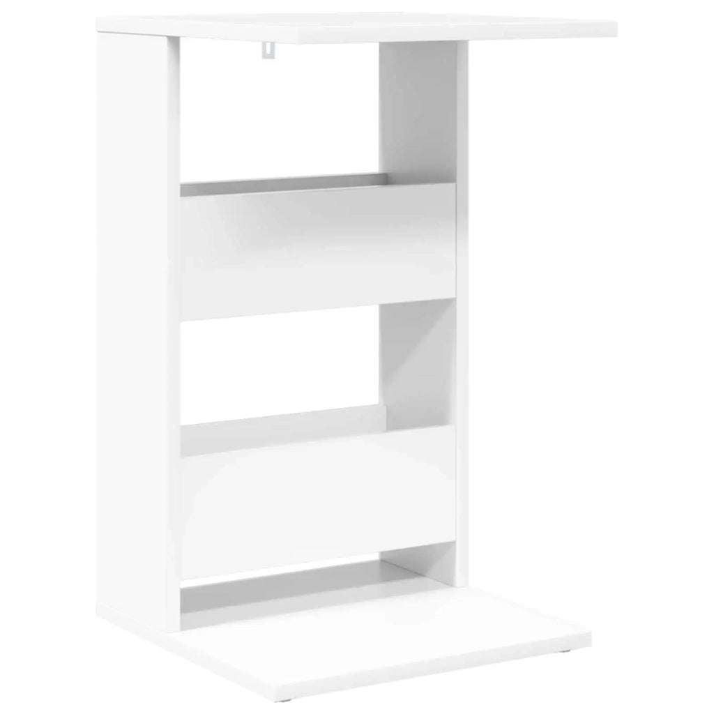 Tavolo laterale Bianco 40 x 35 x 60,5 cm Legno multistrato