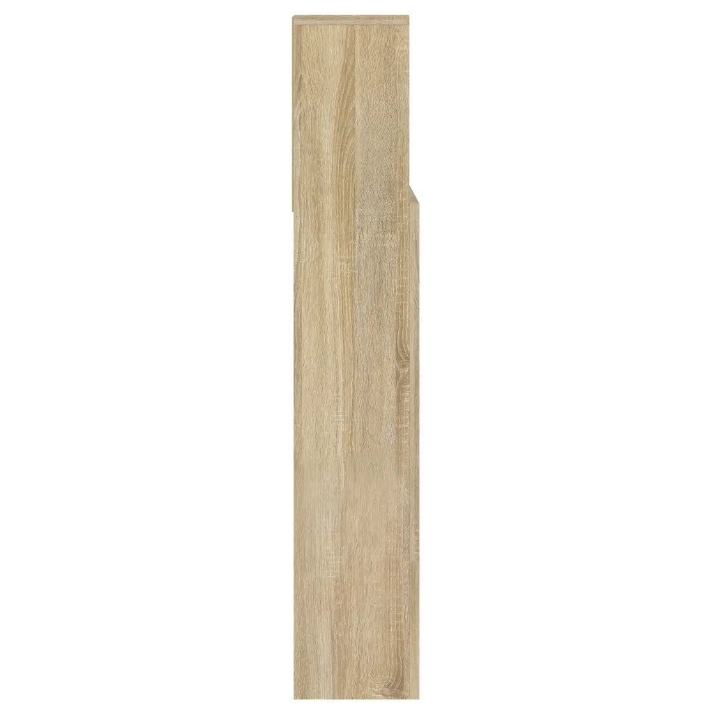 Mobiletto con Testiera | Testata in rovere Sonoma 140x19x103,5 cm