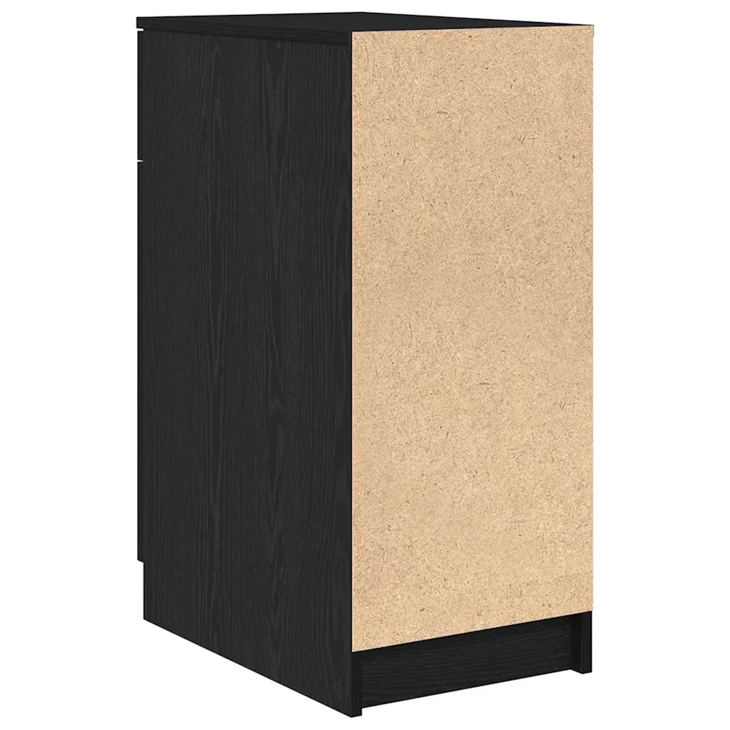 Mobile per Ufficio Rovere Nero 33 x 50 x 75 cm 862103