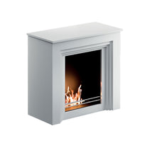 Camino a Bioetanolo da Pavimento 70x30x72 cm 2000W 1L Falcade Bianco