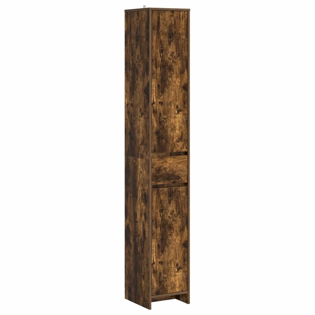Mobile da Bagno Rovere Fumo 30 x 33 x 190 cm 890756