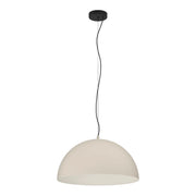Lampadario A Sospensione Contemporaneo Gaetano 1 Acciaio Nero Sabbia 1 Luce E27