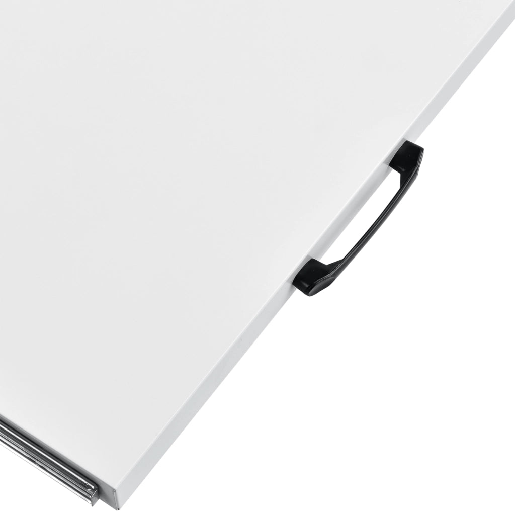 Kit di Sovrapposizione per Lavatrice e Asciugatrice con Piano Estraibile - Bianco [en.casa]