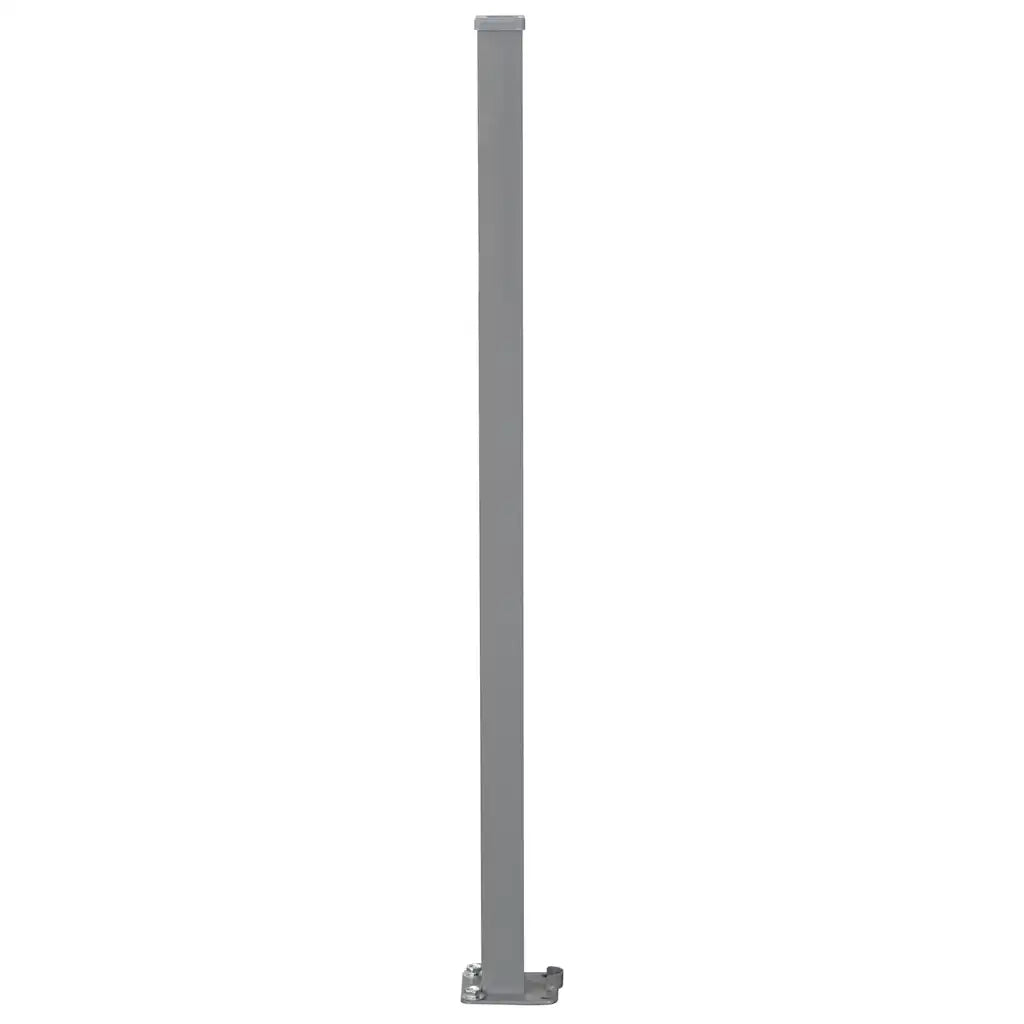 Tenda da Sole Laterale Retrattile 160x600 cm Marrone 143681
