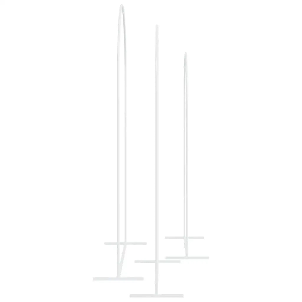 Arco Nuziale 3 pz Bianco Acciaio CFW8481627