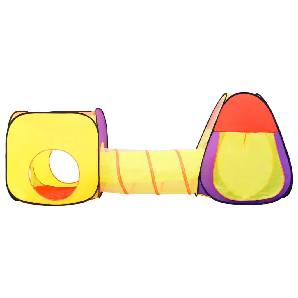 Tenda da gioco per bambini con 250 palline 255 x 80 x 100 cm multicolore 02_0005120