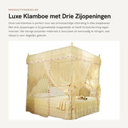 Tenda da Bagno Luxe a Tre Aperture - Materiale Ademante Polyester - Facile da Pulire - Accessori Decorativi - Dimensioni 120x200x200 cm