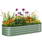 Fioriera Grande per Giardino ¨C Zephmum ¨C Verde 150x62x30 cm