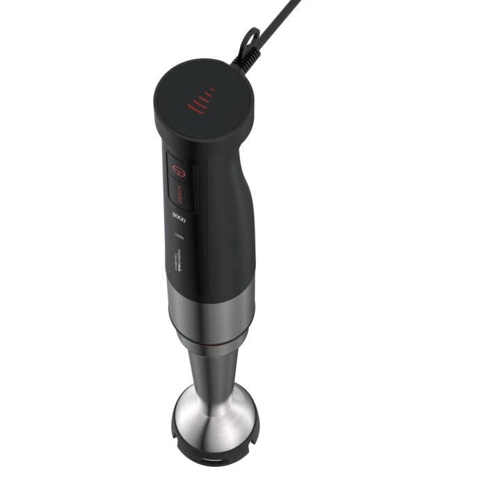 Frullatore ad immersione 1200W con 4 lame acciaio inox, bicchiere 600ml, velocità variabile continua, funzione turbo - SOGO