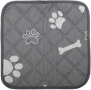 Custodia per gatti in legno 4 strati - Assorbenti per pipì - Pad assorbente idrorepellente - Mattonella antiscivolo - Materiale morbido e duraturo - 30 x 30 cm - Accessori per animali domestici