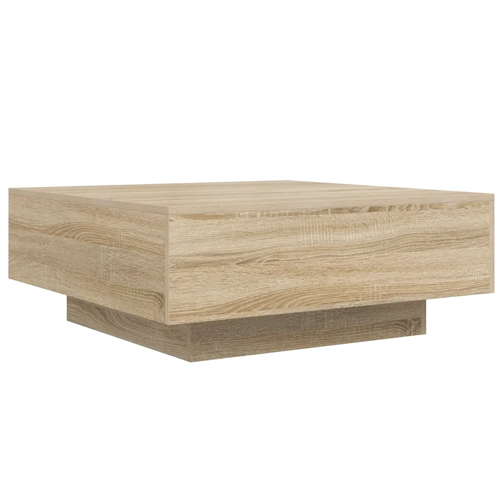 Tavolino da salotto | Tavolino da caff¨¨ | Tavolino da Soggiorno Rovere Sonoma 80x80x31 cm Legno Multistrato