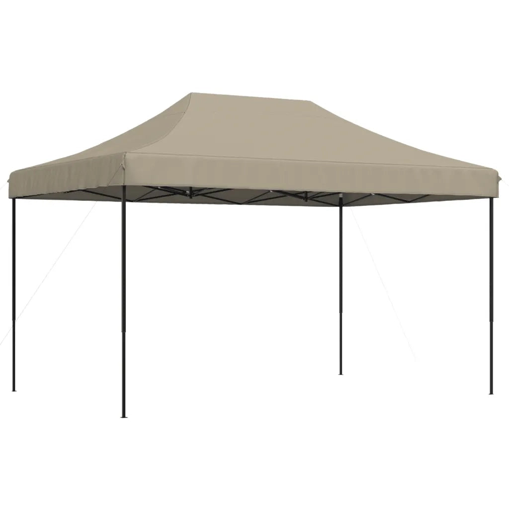 Tenda da Festa Pieghevole Pop-Up Tortora 292x292x315 cm