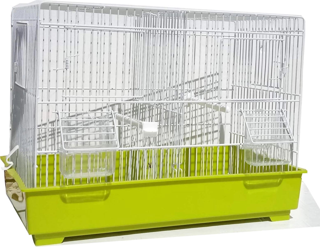 Gabbia Uccelli Rekord 2 39 CMX25X41H. Bianca