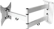 Montaggio per TV da parete estensibile 16-50 pollici fino a 65 cm - Sostegno inclinabile per TV LED LCD 3D HD - VESA 100 200 - Bianco Modello: L22W