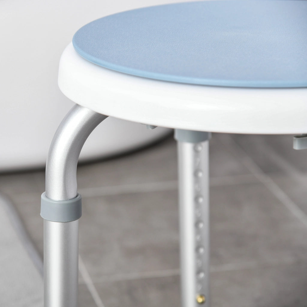 Sgabello da doccia regolabile rotante 360¡ã ¨C zephmum ¨C alluminio