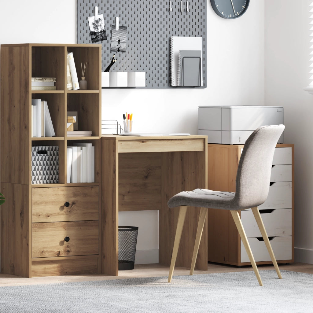 Scrivania Rovere artigianale Legno ingegnerizzato 60 x 50 x 76 cm