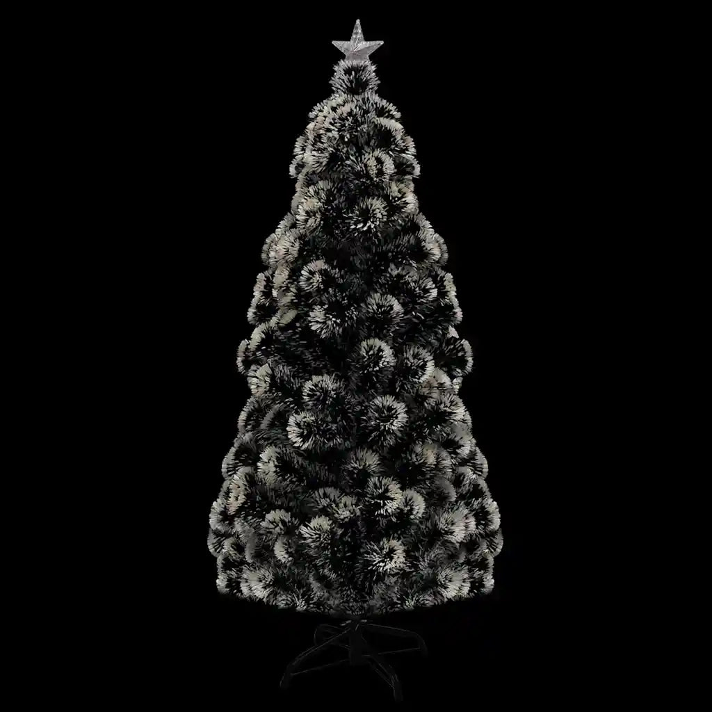 Albero di Natale Artificiale Supporto/LED 150 cm Fibra Ottica cod mxl 18988
