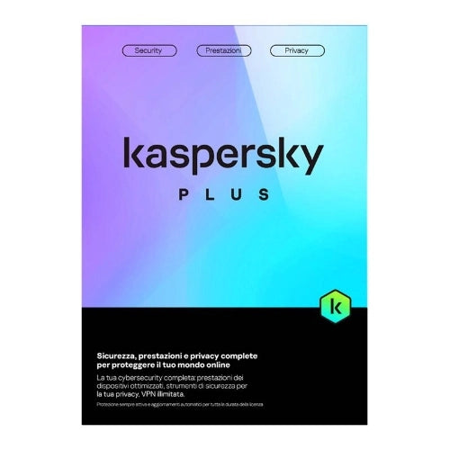 Kaspersky plus, 5 dispositivo, 1 anno - KL1042T5EFS-ENV