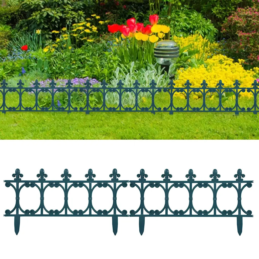 Bordature per Prato 16 pz Verde 10 m in PP CFW3416282