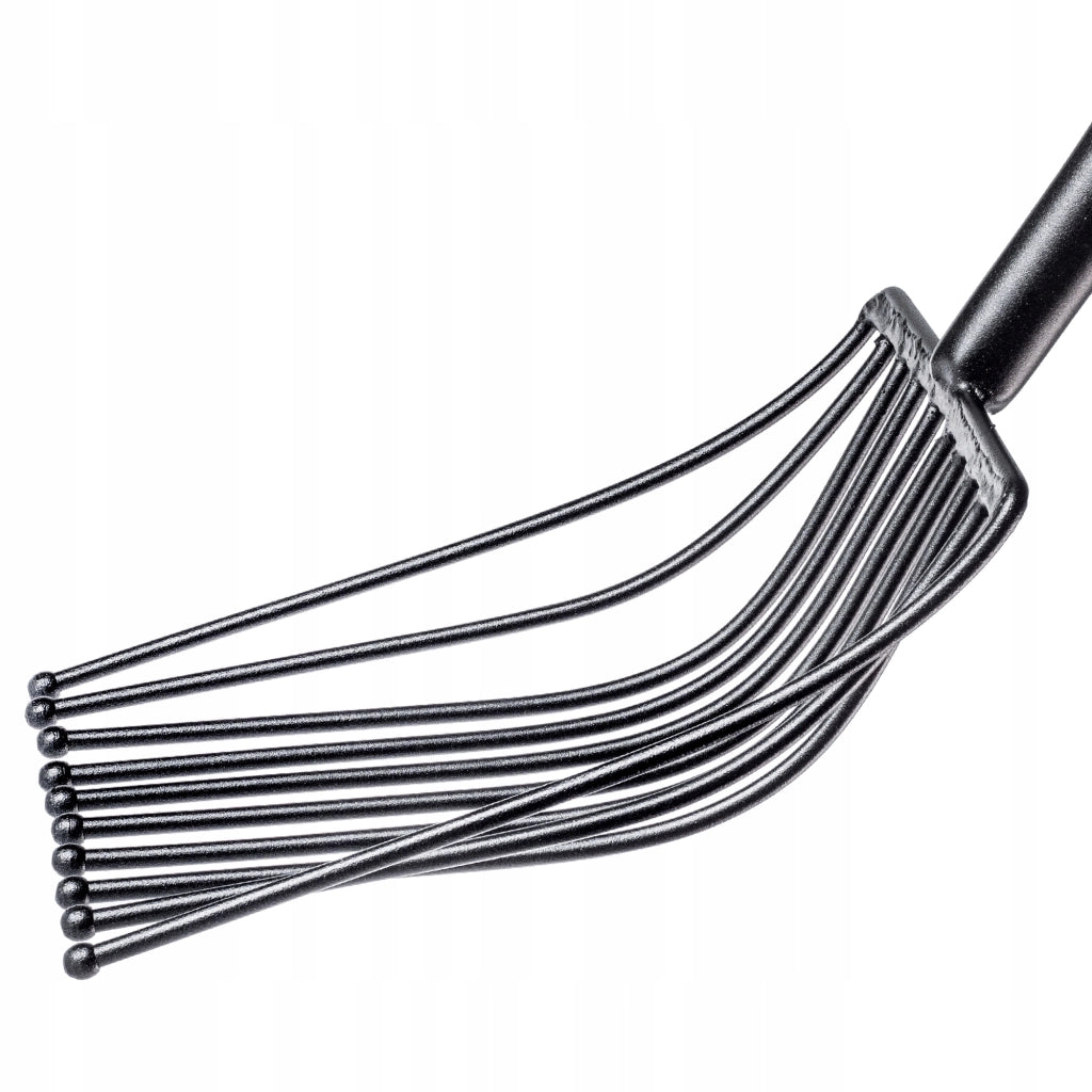 Forca KADAX a 10 denti per patate e barbabietole, in metallo massiccio e resistente, lunga 130 cm.