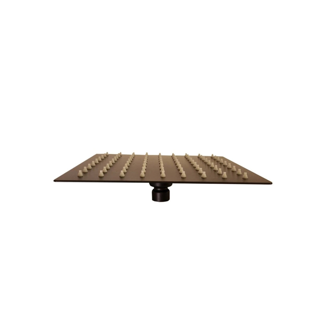 Sined Soffione Quadro 15 Nero Soffione Quadrato 6 Pollici Nero