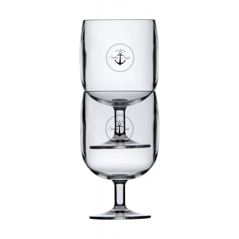 COPPE DA VINO IMPILABILI SAILOR SOU