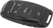 Chiave elettronica LCD con schermo touchscreen Bluetooth 5.0, ingresso senza chiave, nero.
