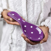 Lepelholder Ceramico | Blu e Bianco | Punti | Manuale | Lepelholder Ceramico per Cucina Accessori da Cucina
