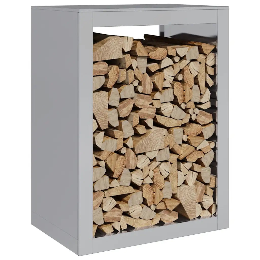 Rastrelliera per Legna 60x40x80 cm in Acciaio Zincato 851001
