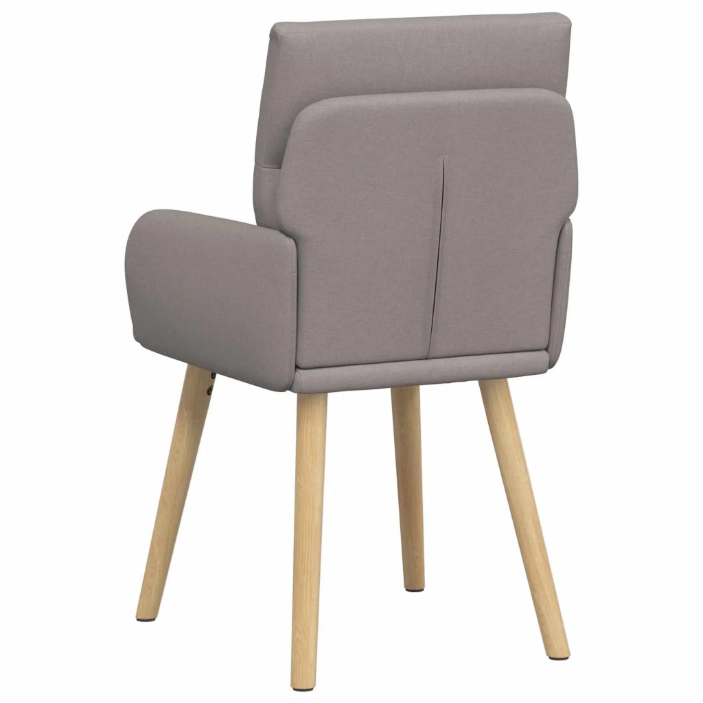 Sedie da pranzo 4 pz Tessuto Tortora 60 x 56 x 96 cm 3428362