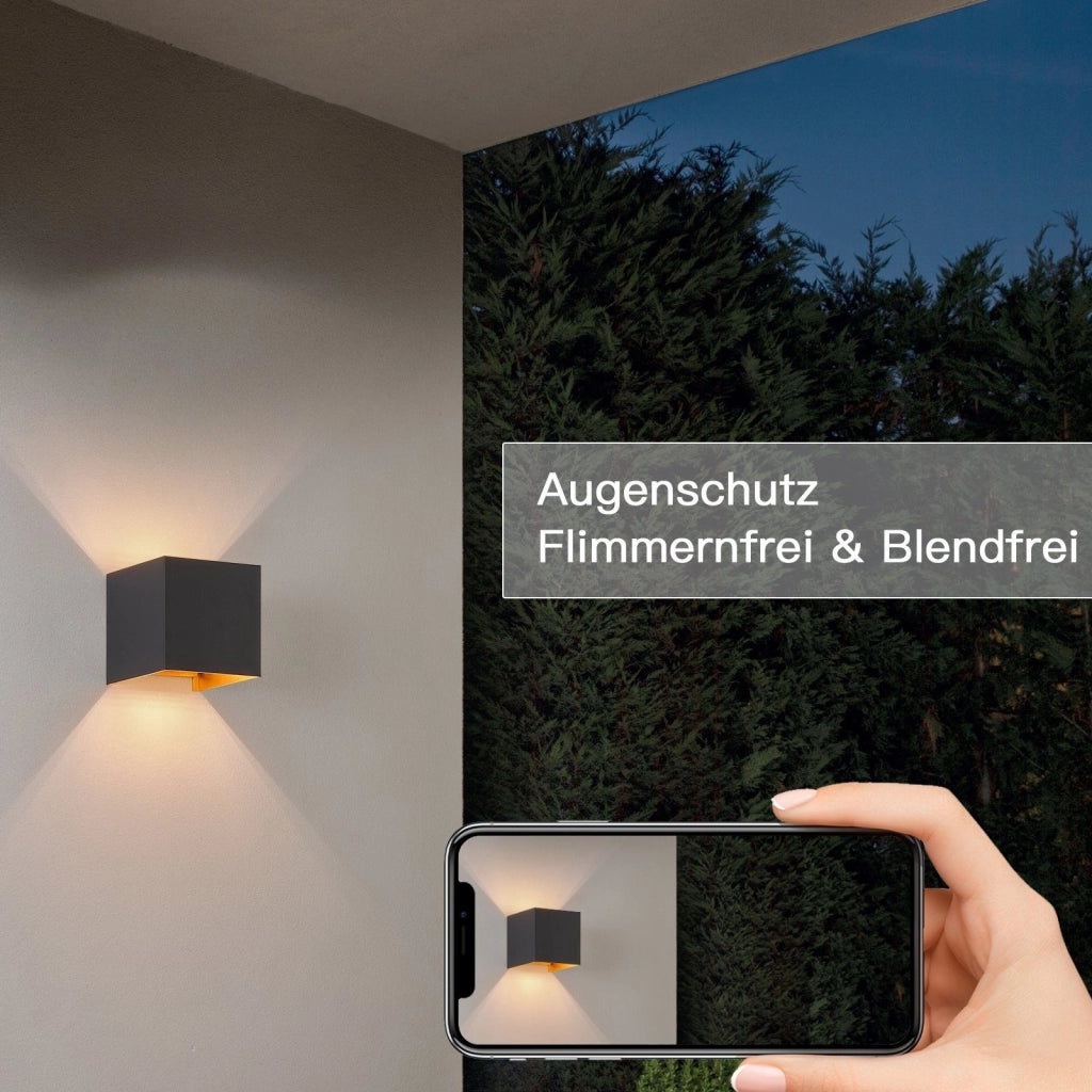 ZMH Applique Applique LED 4ER Applique da esterno Applique da interno Applique da esterno G9