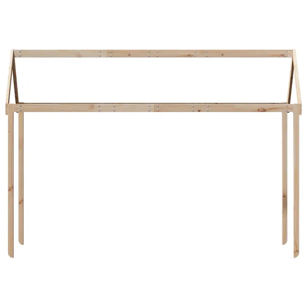 Tetto per Letto Bambini 217x85,5x154 cm Legno Massello di Pino