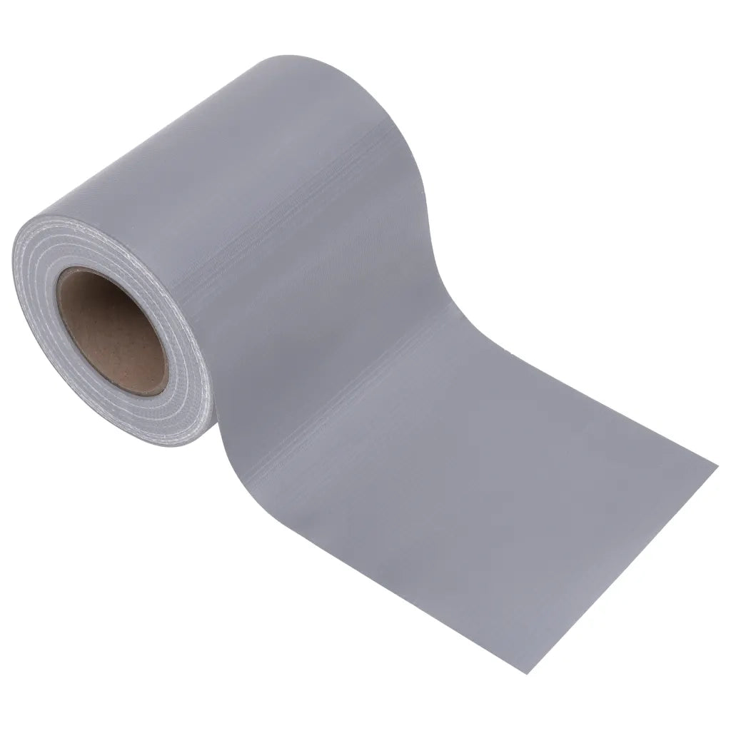 Recinzione Frangivento 4 pz in PVC 35x0,19m Grigio Chiaro Opaco 147872