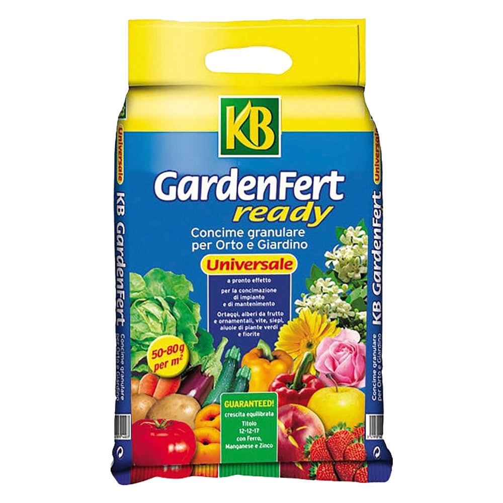 CONCIME GRANULARE UNIVERSALE 'GARDENFERT READY BLU 12-12-17' Kg. 1,5  - KB