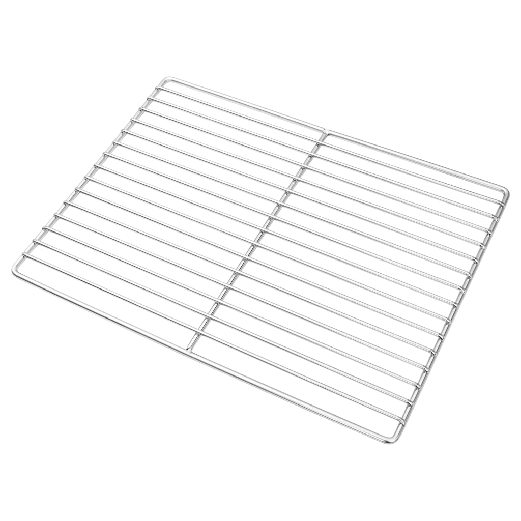 Griglia BBQ rettangolare 40x30 cm in acciaio inox 304