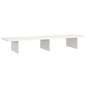 Supporto per monitor 100 x 27 x 15 cm in legno massello di pino bianco 02_0004443
