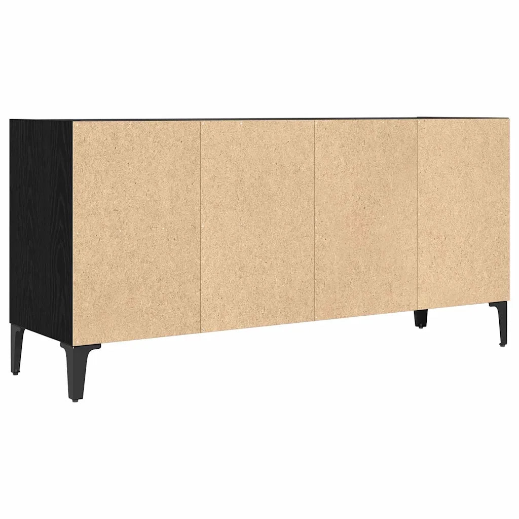 vidaXL Mobile TV Nero 69.5 x 30 x 50 cm Legno multistrato
