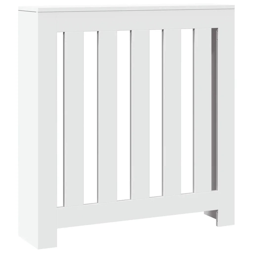 Copertura Termosifone Bianca 78x20x82 cm Legno Multistrato 852726