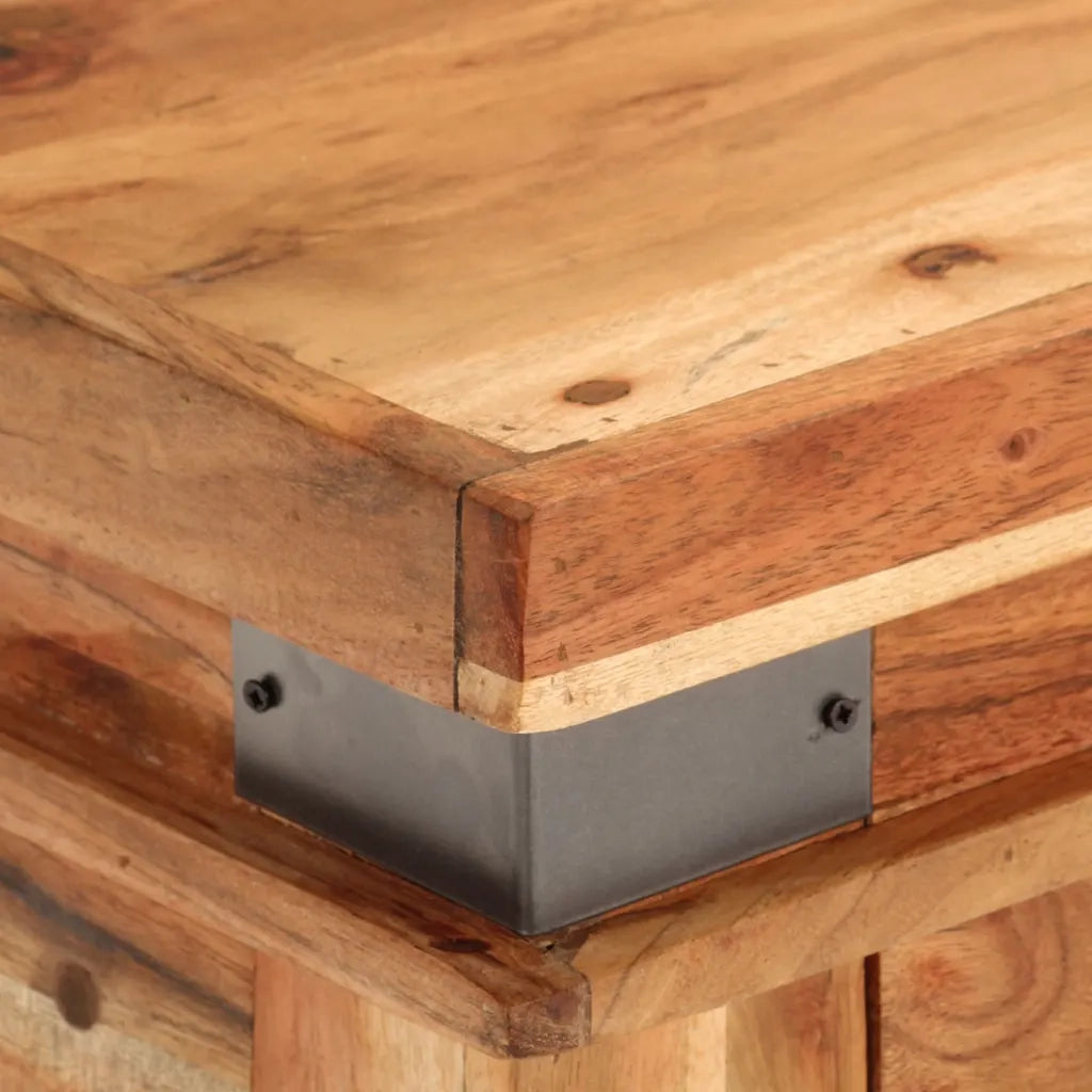 Tavolo Consolle | Tavolo d'Ingresso 110x34x74 cm in Legno Massello di Acacia