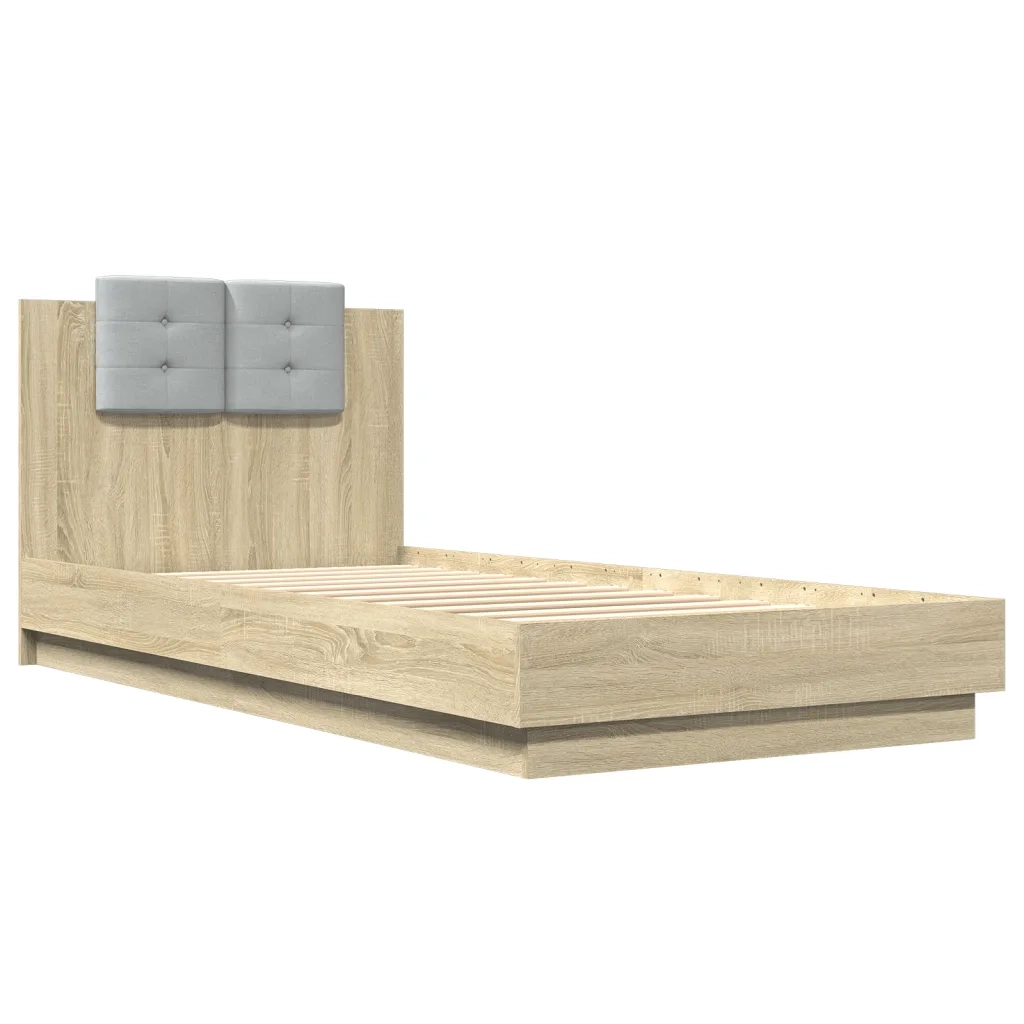 Giroletto Testiera Rovere Sonoma 100x200 cm Legno Multistrato 3209935