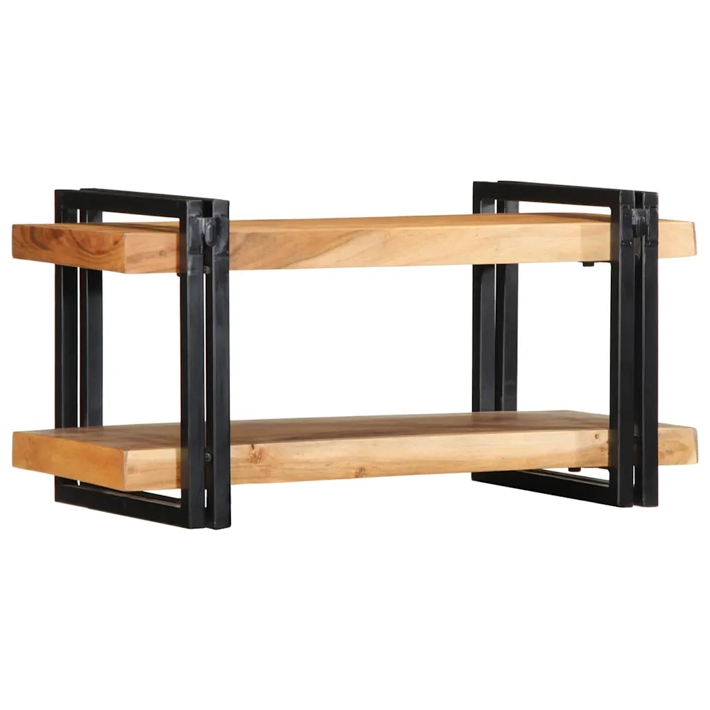 Mensola da Parete 70x33x35 cm Legno Massello di Acacia 4017484