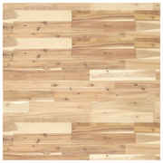 Piano Tavolo | Superficie Tavolo | Piano Scrivania Quadrato 80x80x4 cm in Legno Massello di Acacia