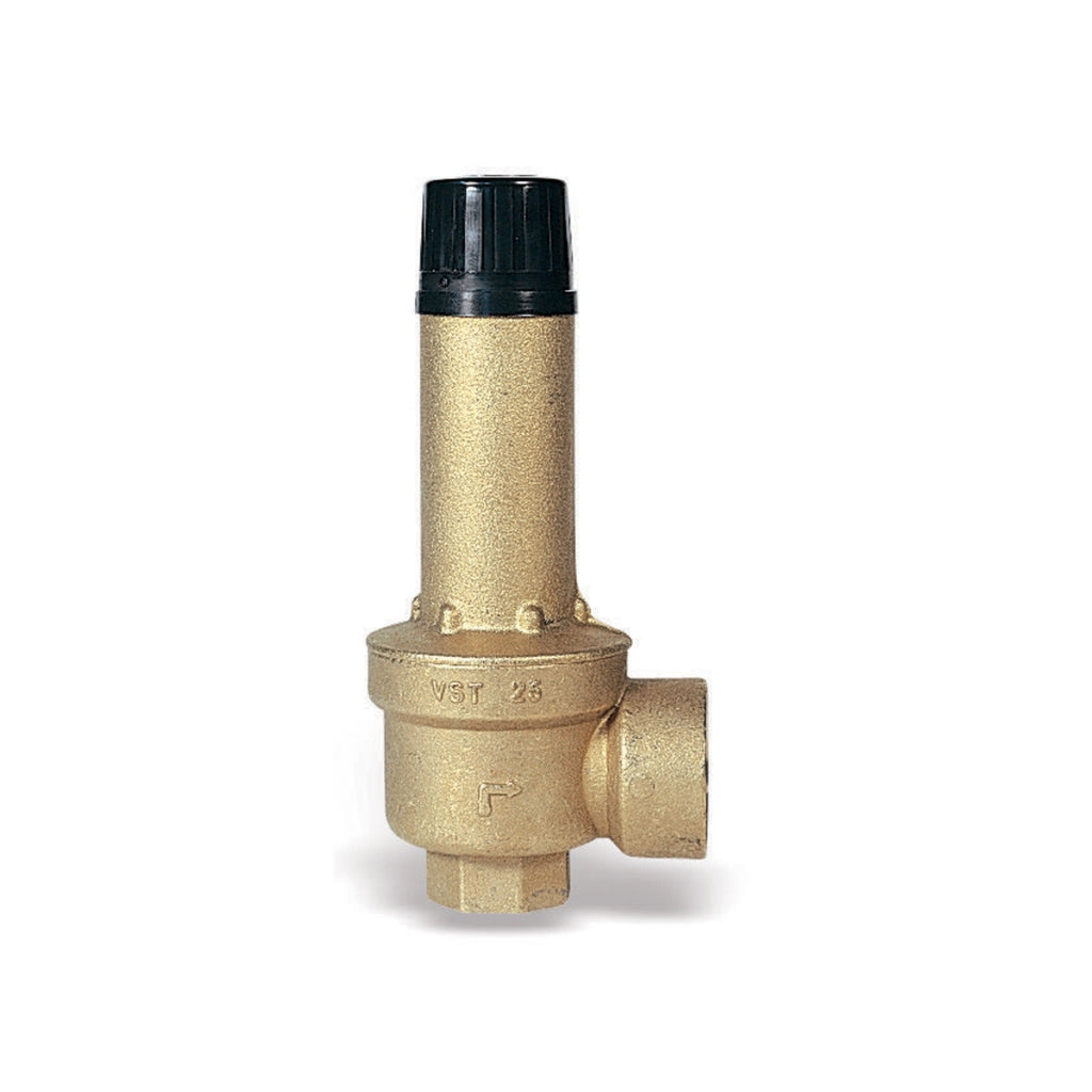 VALVOLA DI SICUREZZA A MEMBRANA OMOLOGATA INAIL FEMMINA/FEMMINA MODELLO VST - 1/2X1 - 3 BAR  - WAT