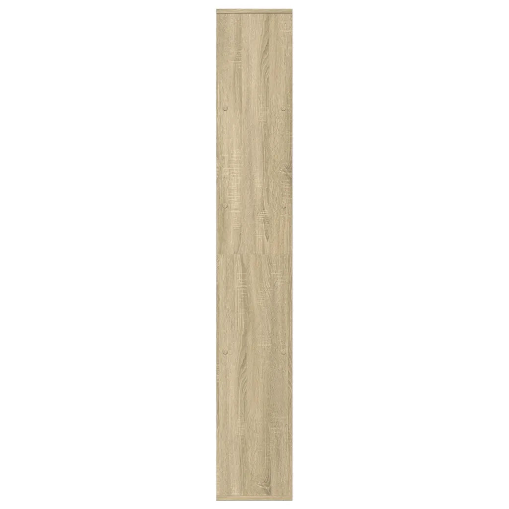 Libreria Divisorio Rovere Sonoma 67x25x161,5 cm in Truciolato 858077