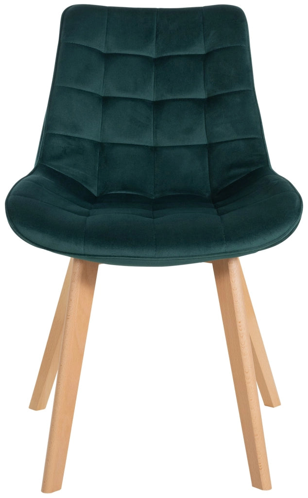 Sedia Brook Velvet verde