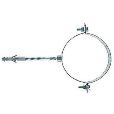 COLLARE FISCHER IN ACCIAIO ZINCATI TONDI SCP T- Diam. 120- FISCH- pezzi 50