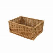 Cassetto vimini naturale rettangolare cm 47x37h22