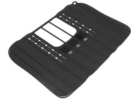 Matte per Doccia Opvolutile - Resistente al Calore - Silicone - Copertura per Doccia - 54 x 41 cm - Tappetino di Doccia