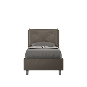 Letto Singolo 80x200 cm Senza Rete Appia Cappuccino